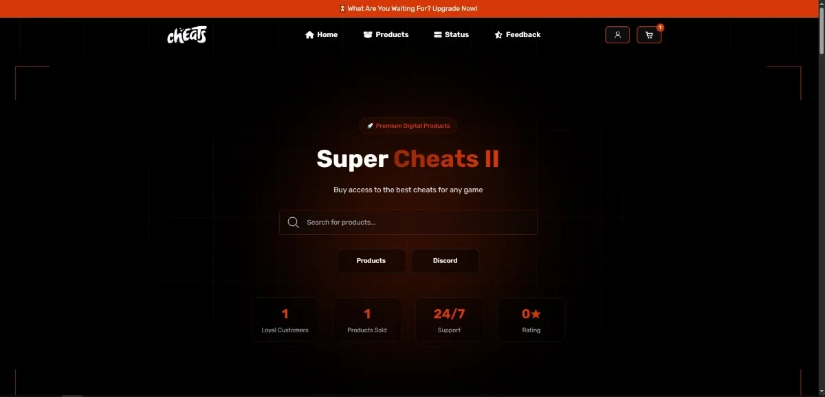 Cheats | Theme (Orange)