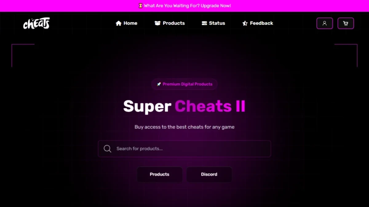Cheats | Theme (Purple)