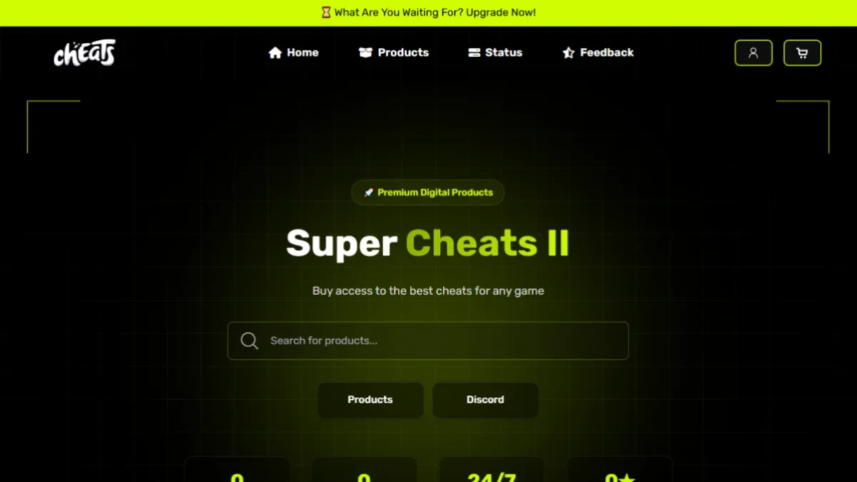 Cheats | Theme (Yellow)