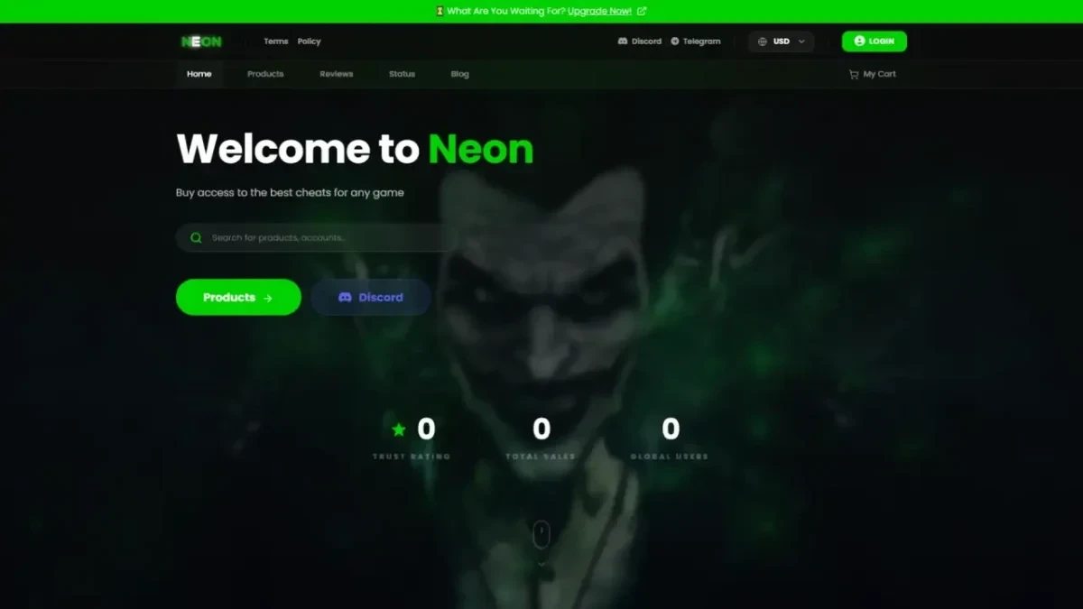 Neon | Theme (Green)