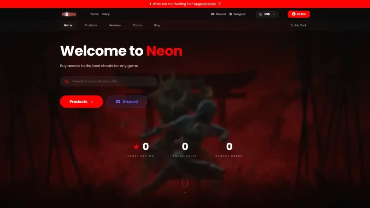 Neon | Theme (Red)