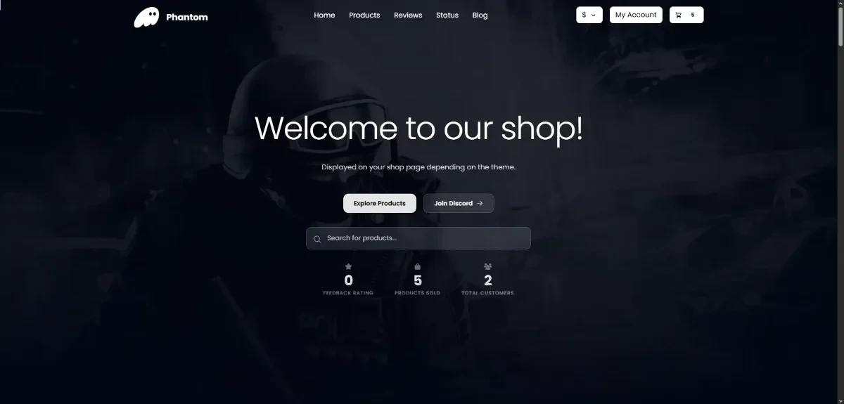 Phantom | Theme