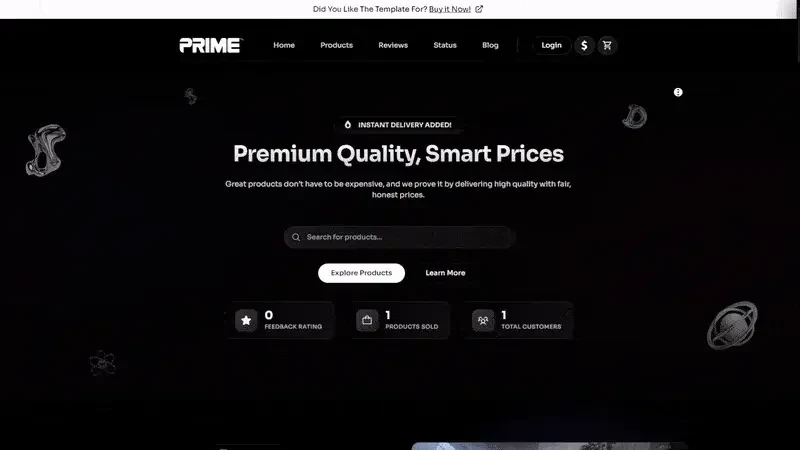 Prime | Theme
