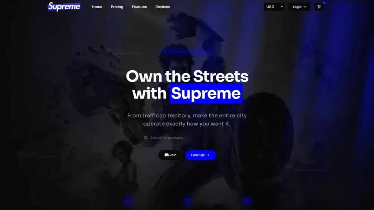 Supreme | Theme (Blue)