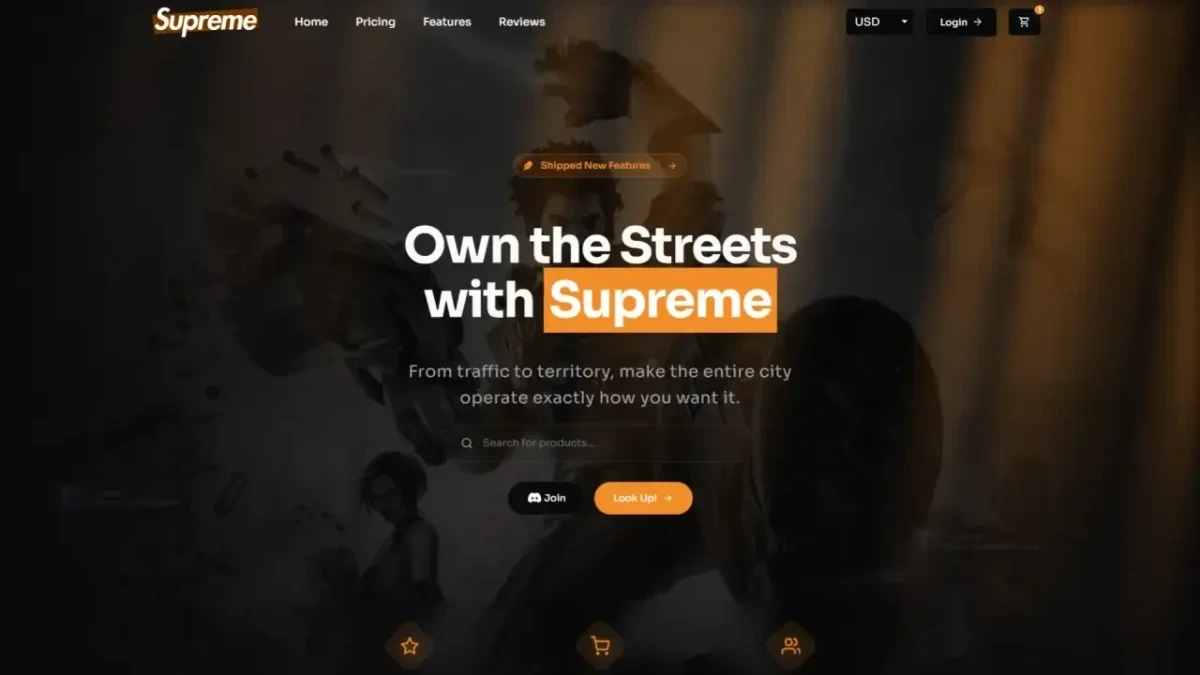 Supreme | Theme (Orange)