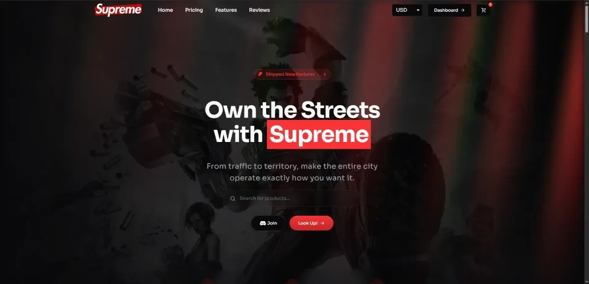 Supreme | Theme