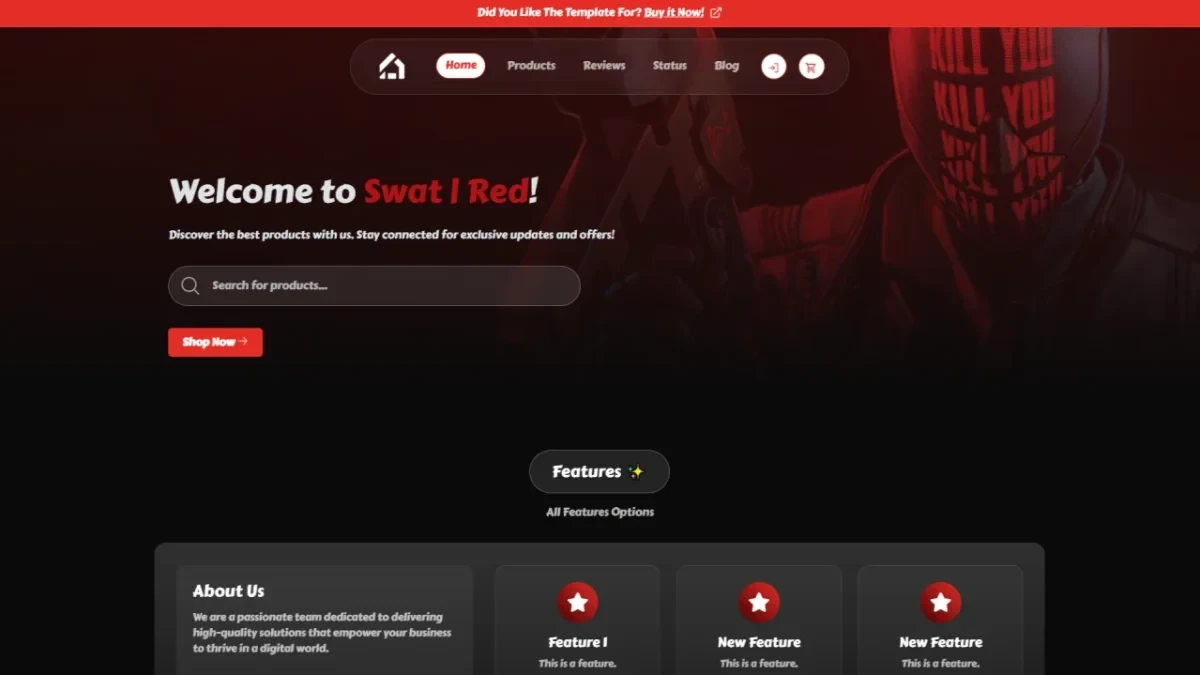 Swat | Theme (Red)