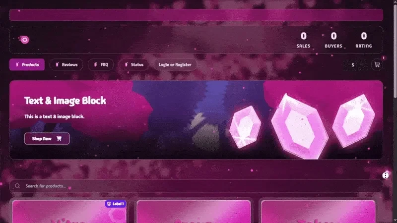 Nitro | Theme (Pink)