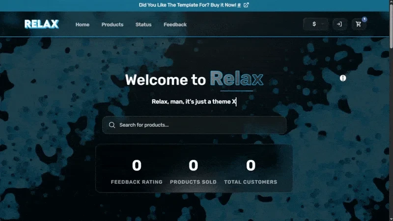 Relax | Theme
