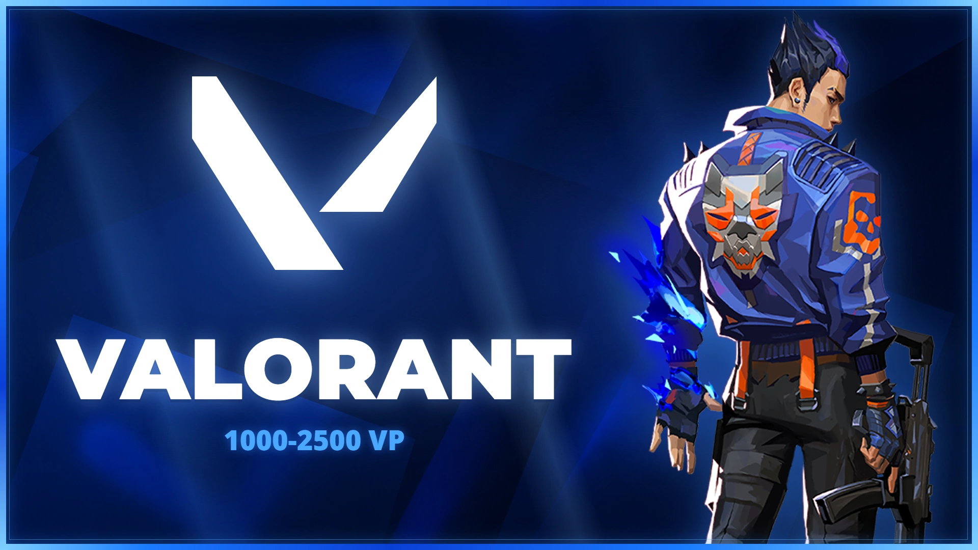 Valorant [ 1.000-2.500 VP Inventory ]